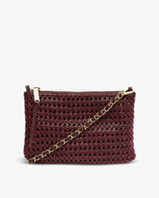Load image into Gallery viewer, Molly Crossbody - Burgundy Weave