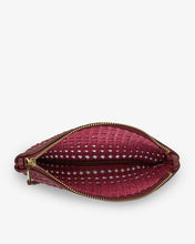 Load image into Gallery viewer, Molly Crossbody - Burgundy Weave