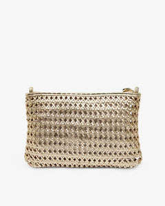 Molly Crossbody | Gold Weave