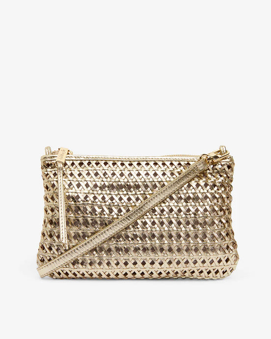 Molly Crossbody | Gold Weave