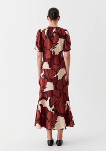 Maddox Linen Skirt | Print