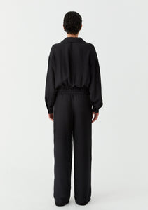 Pedro Stripe Pant | Black