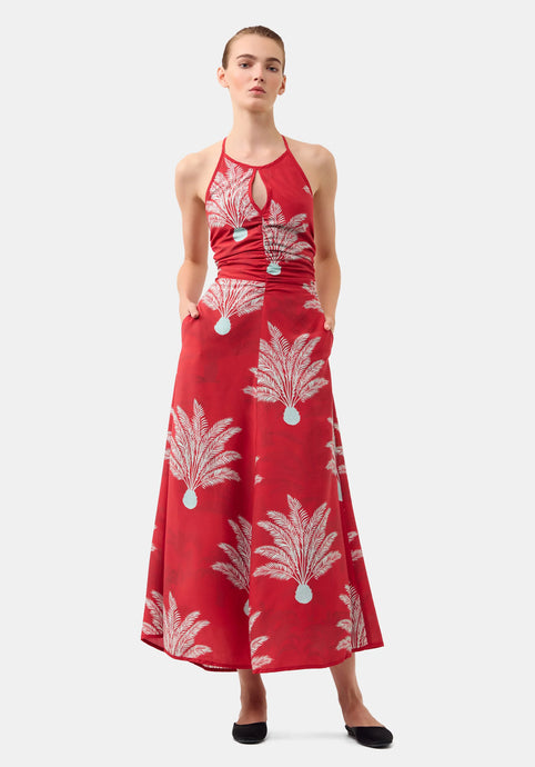 Alessandra Midi Dress | Rouge