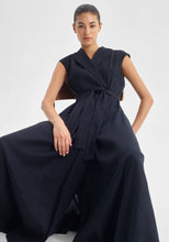 Load image into Gallery viewer, Vera Wrap Dress | Navy