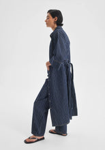 Load image into Gallery viewer, Wyatt Denim Dress | Stripe