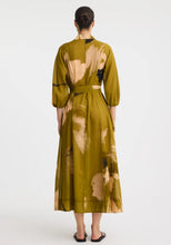 Load image into Gallery viewer, Astra Shirt Dress | Moss Print
