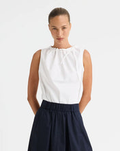 Load image into Gallery viewer, Maddison Tie Top | White