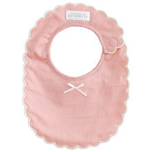 Load image into Gallery viewer, Scallop Bib | Pink Ivory
