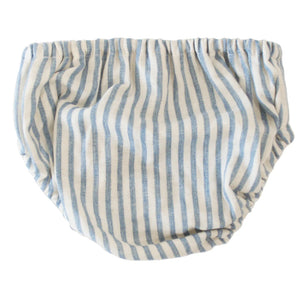 Nappy Cover | Chambray Stripe