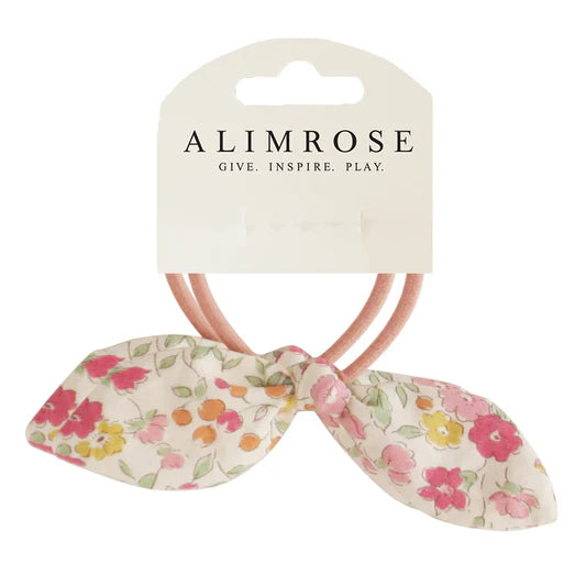 Bunny Hair Ties Set | Rose Garden