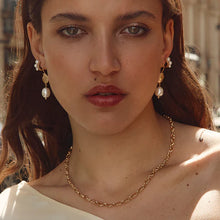 Load image into Gallery viewer, Triplet Pearl Studs