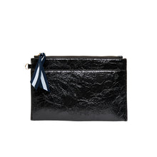 Load image into Gallery viewer, New York Coin Purse | Charcoal Crinkle