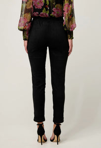 Everly Contrast Jogger | Onyx