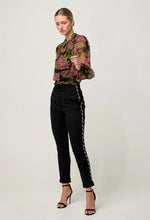 Load image into Gallery viewer, Everly Contrast Jogger | Onyx