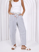 Load image into Gallery viewer, Carter Barrel Jeans | Navy Stripe