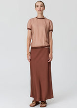 Load image into Gallery viewer, Kaspar Layered Tee | Pink/Toffee