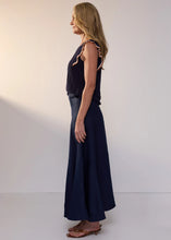 Load image into Gallery viewer, Naia Frill Sleeve Tank | Ink Multi