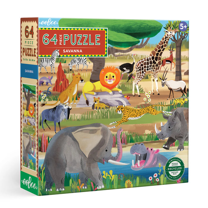 64 Pc Puzzle – Savanna