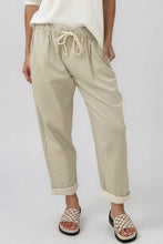 Load image into Gallery viewer, La Gemme Paco Pant | Caramel Stripe