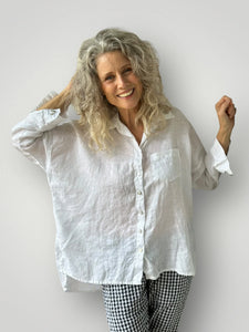 Rosie Shirt | White