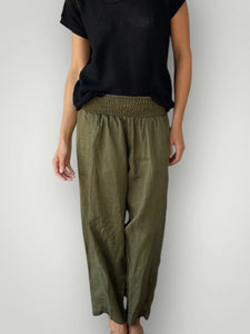 Frankie Pant | Army Linen