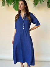 Load image into Gallery viewer, Bridget Dress | Blue Dusk