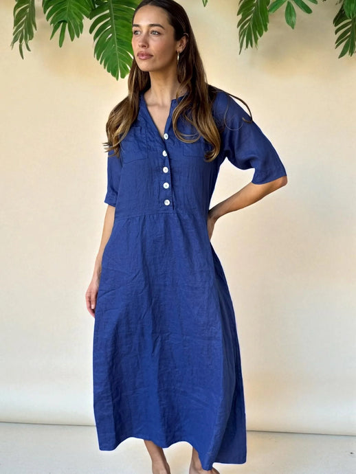 Bridget Dress | Blue Dusk