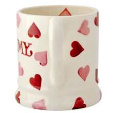 Load image into Gallery viewer, Pink Hearts Mummy 1/2 Pint Mug