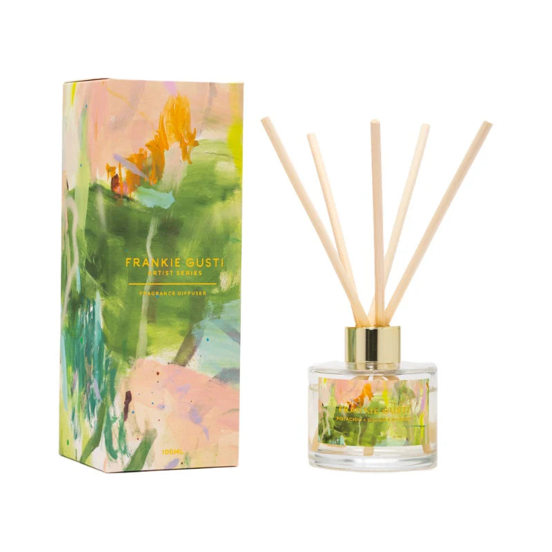 Artist Series Diffuser | Pistachio + Salted Coconut | Kate Eliza
