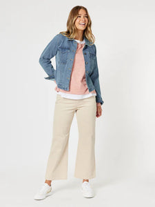 Lucy Stretch Cord Pant | Natural