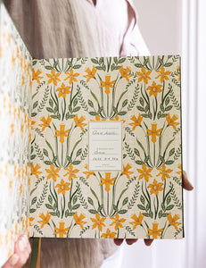 Heirloom Recipe Book Journal | Basil Green