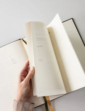 Load image into Gallery viewer, Heirloom Recipe Book Journal | Basil Green