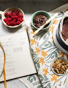 Heirloom Recipe Book Journal | Basil Green
