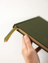 Load image into Gallery viewer, Heirloom Recipe Book Journal | Basil Green