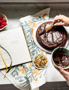 Heirloom Recipe Book Journal | Basil Green