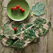 Load image into Gallery viewer, Fig Green Round Pot Holder