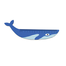 Load image into Gallery viewer, Wooden Ruler | Blue Whale