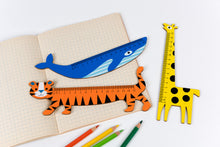Load image into Gallery viewer, Wooden Ruler | Blue Whale