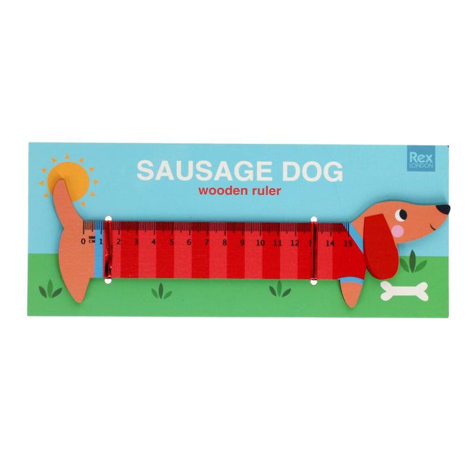 Wooden Ruler | Sausage Dog
