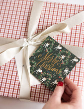 Load image into Gallery viewer, &quot;Merry Christmas Dancers&quot; Small Christmas Card
