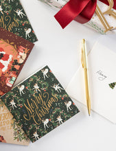 Load image into Gallery viewer, &quot;Merry Christmas Dancers&quot; Small Christmas Card