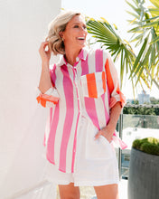 Load image into Gallery viewer, Stripe Shirt | Pink