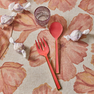 Enamel Candy Salad Servers (Set of 2)