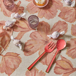 Enamel Candy Salad Servers (Set of 2)