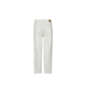 Aymen Melo Pant | White