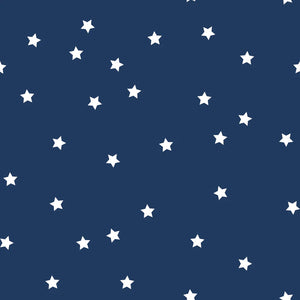 Muslin Swaddle | Starry Night Navy