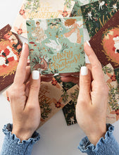 Load image into Gallery viewer, &quot;Merry Christmas Angels&quot; Small Christmas Card