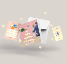 Load image into Gallery viewer, On Your Wedding Day Champagne Card