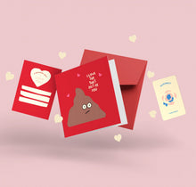 Load image into Gallery viewer, I Love the Shit out of You Card