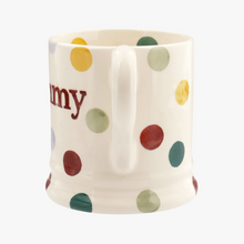Load image into Gallery viewer, Polka Dot Mummy 1/2 Pint Mug